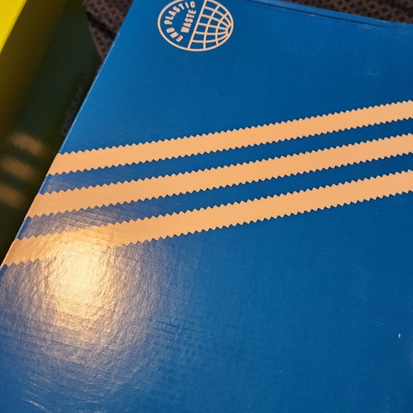 Adidas nizza sneaker shoe mens size 14 black white - Picture 3 of 10